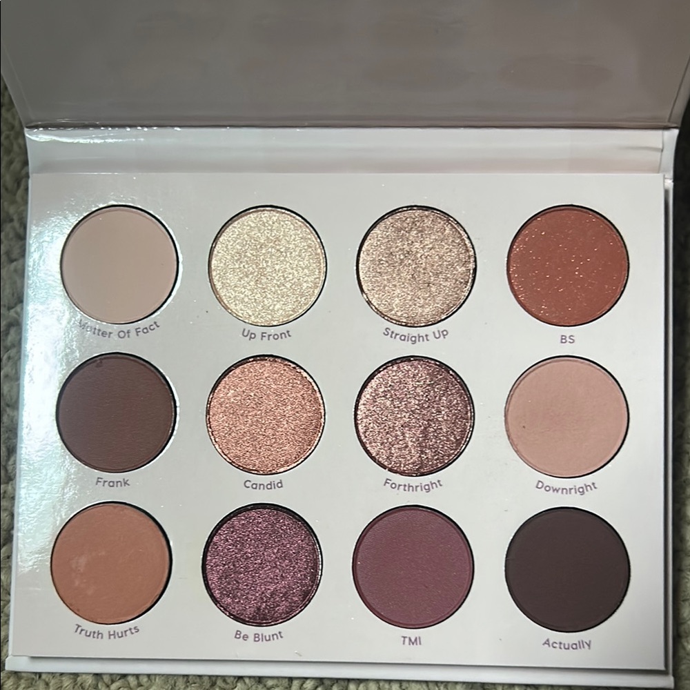 ColourPop Eyeshadow Palette - give it to me straight